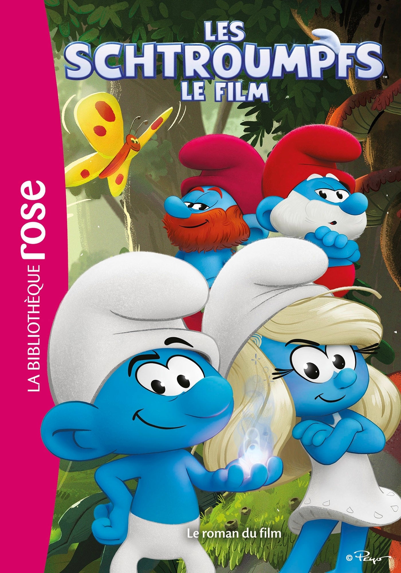 Films bb rose 8-10 - les schtroumpfs, le film - le roman du film - Livre d'occasion