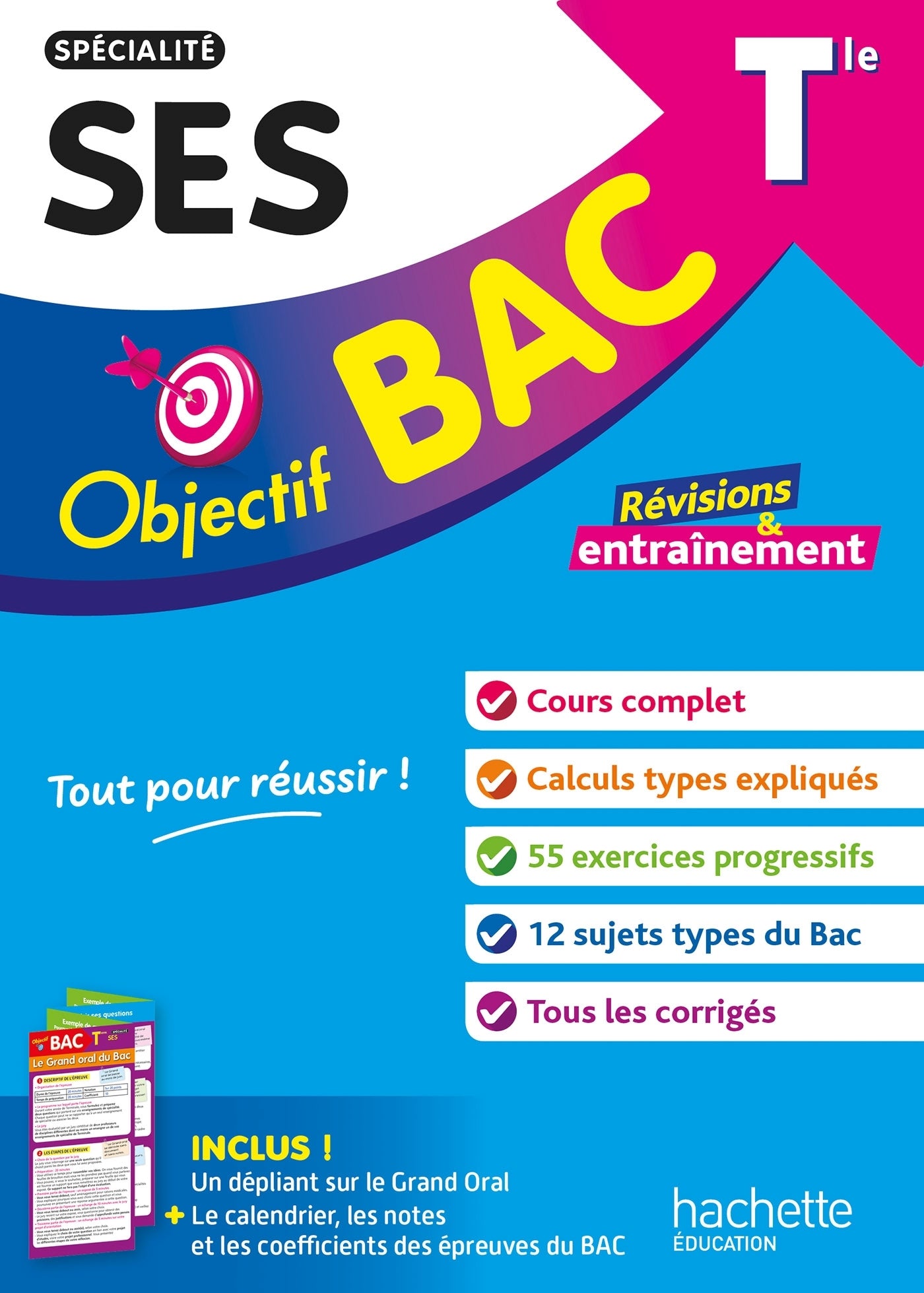 Objectif bac tle specialite ses bac 2026 - Livre d'occasion