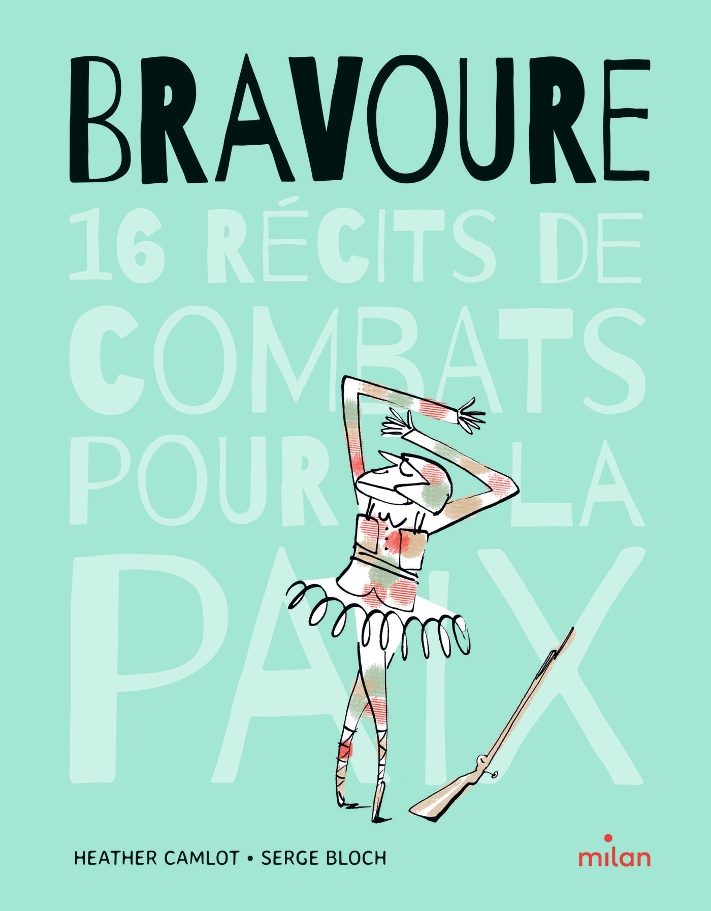 Bravoure - 16 recits de combats pour la paix - Livre d'occasion