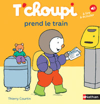Les albums t'choupi - t'choupi prend le train - Livre d'occasion