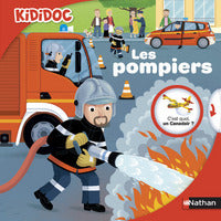 LES POMPIERS - Livre d'occasion