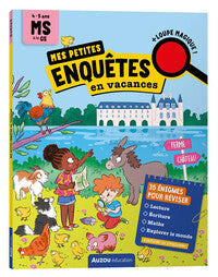 Mes petites enquetes en vacances - de la ms a la gs - cahier de vacances 2026 - Livre d'occasion