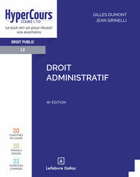 Droit administratif. 16e ed. - Livre d'occasion