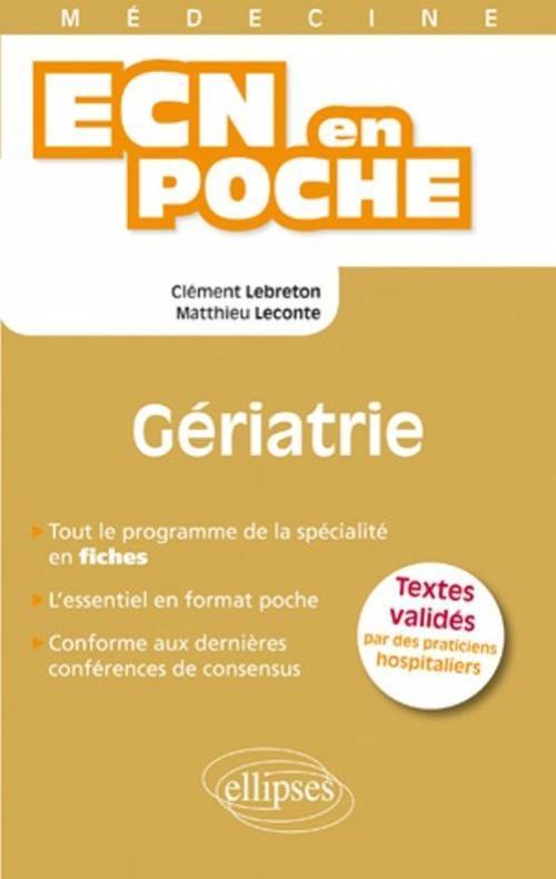 Geriatrie - Livre d'occasion