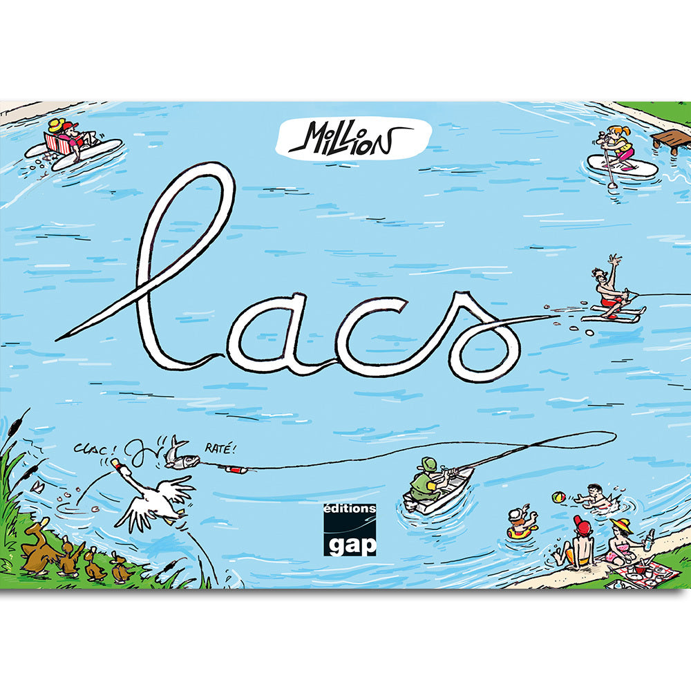 Lacs - dessins d'humour - Livre d'occasion