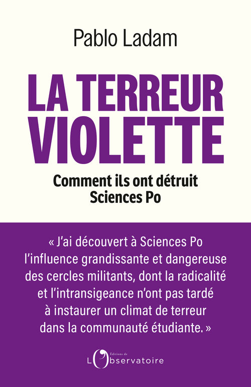 La terreur violette - comment ils ont detruit sciences po - Livre d'occasion