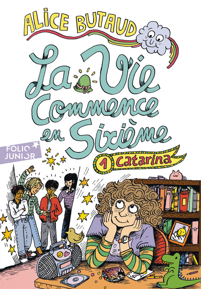 La vie commence en sixieme - vol01 - catarina - Livre d'occasion