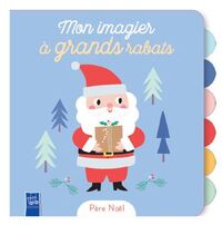 Pere noel / imagier grands rabats - Livre d'occasion