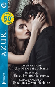 Une heritiere si troublante - un jeu bien trop dangereux - tentation a cavendish house - Livre d'occasion