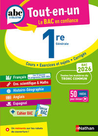 TOUT EN UN 1RE 2025 - Livre d'occasion