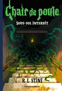 Chair de poule , tome 16 - sous-sol interdit - Livre d'occasion