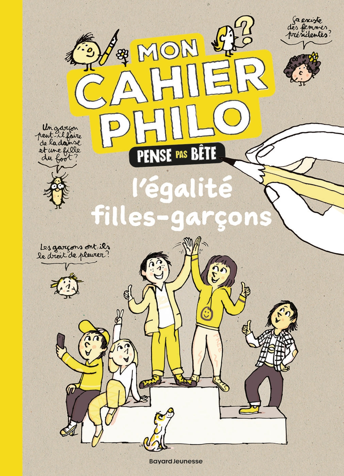 Cahier pas bete, l'egalite filles garcons - Livre d'occasion