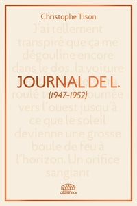 Journal de l. - (extraits 1947-1952) - Livre d'occasion