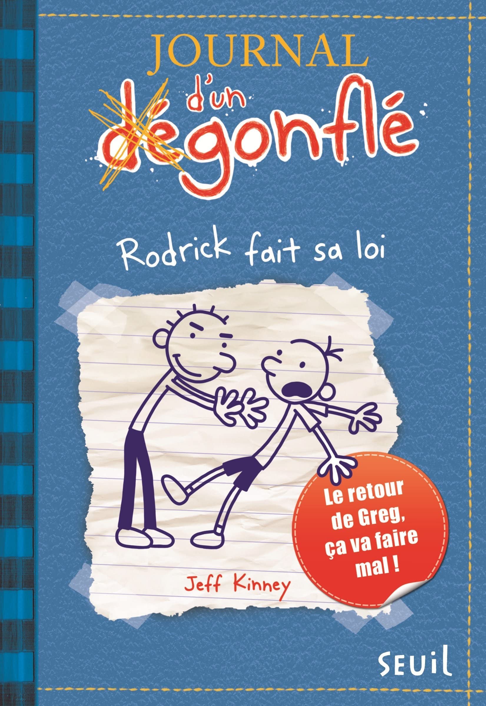 Journal d'un dégonflé - Tome 2 - Rodrick fait sa loi: Journal d'un dégonflé, tome 2 - Livre d'occasion