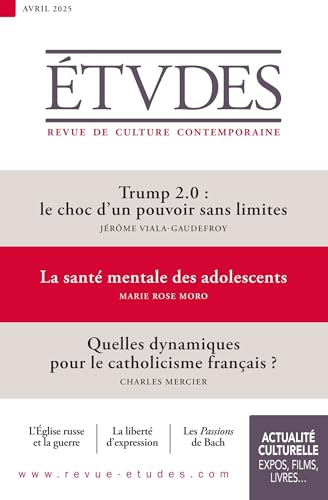 Etudes 4325 - 04-25: AVRIL 2025 - Livre d'occasion