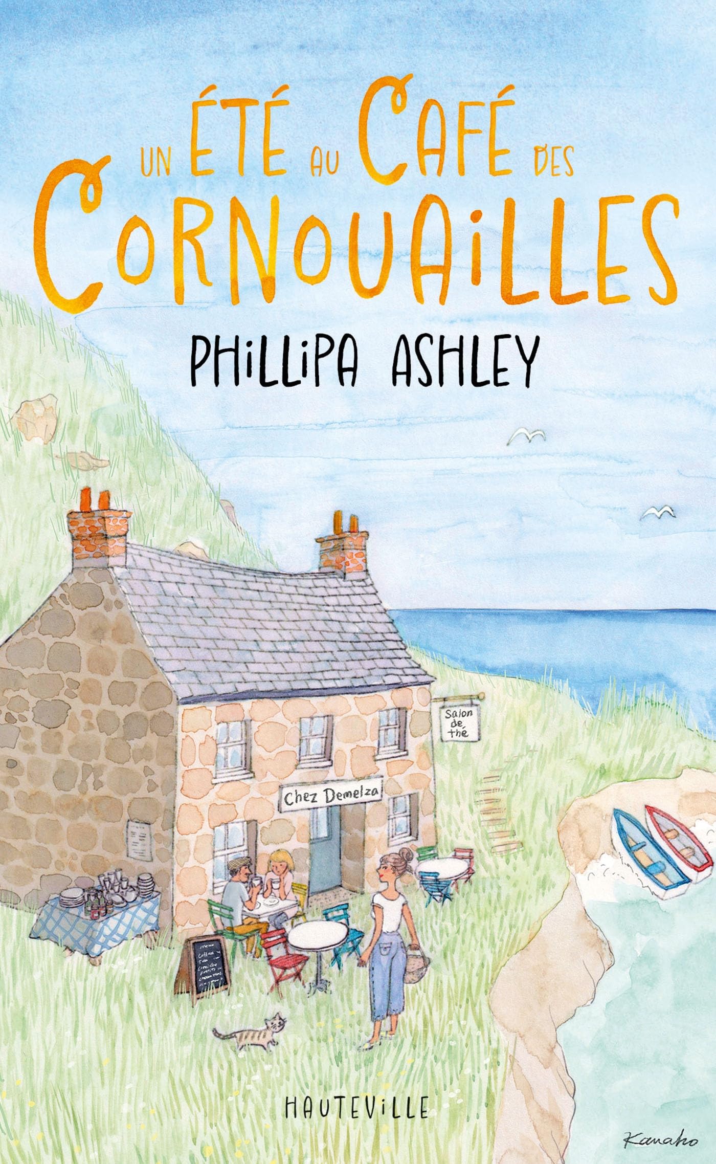 Un été au Café des Cornouailles - Livre d'occasion