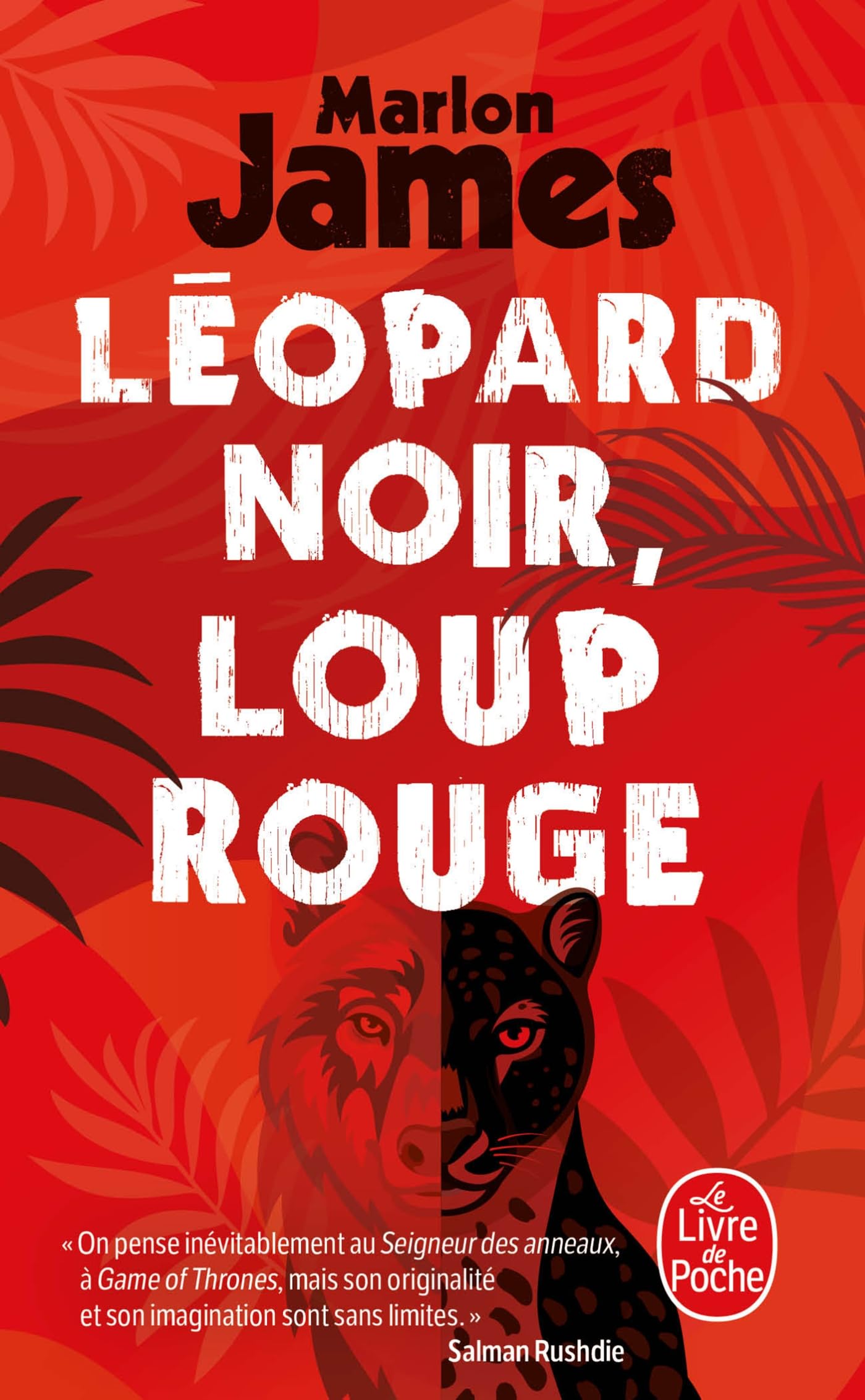 Léopard noir, loup rouge - Livre d'occasion