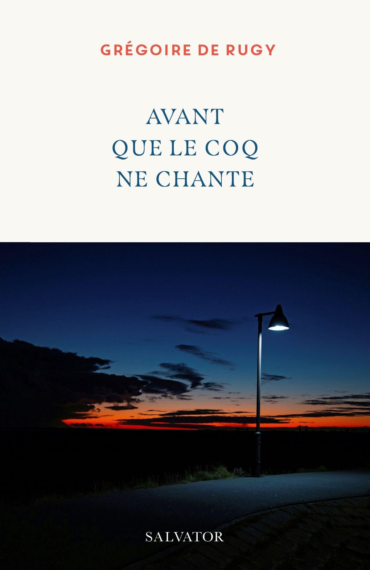 Avant que le coq ne chante - Livre d'occasion