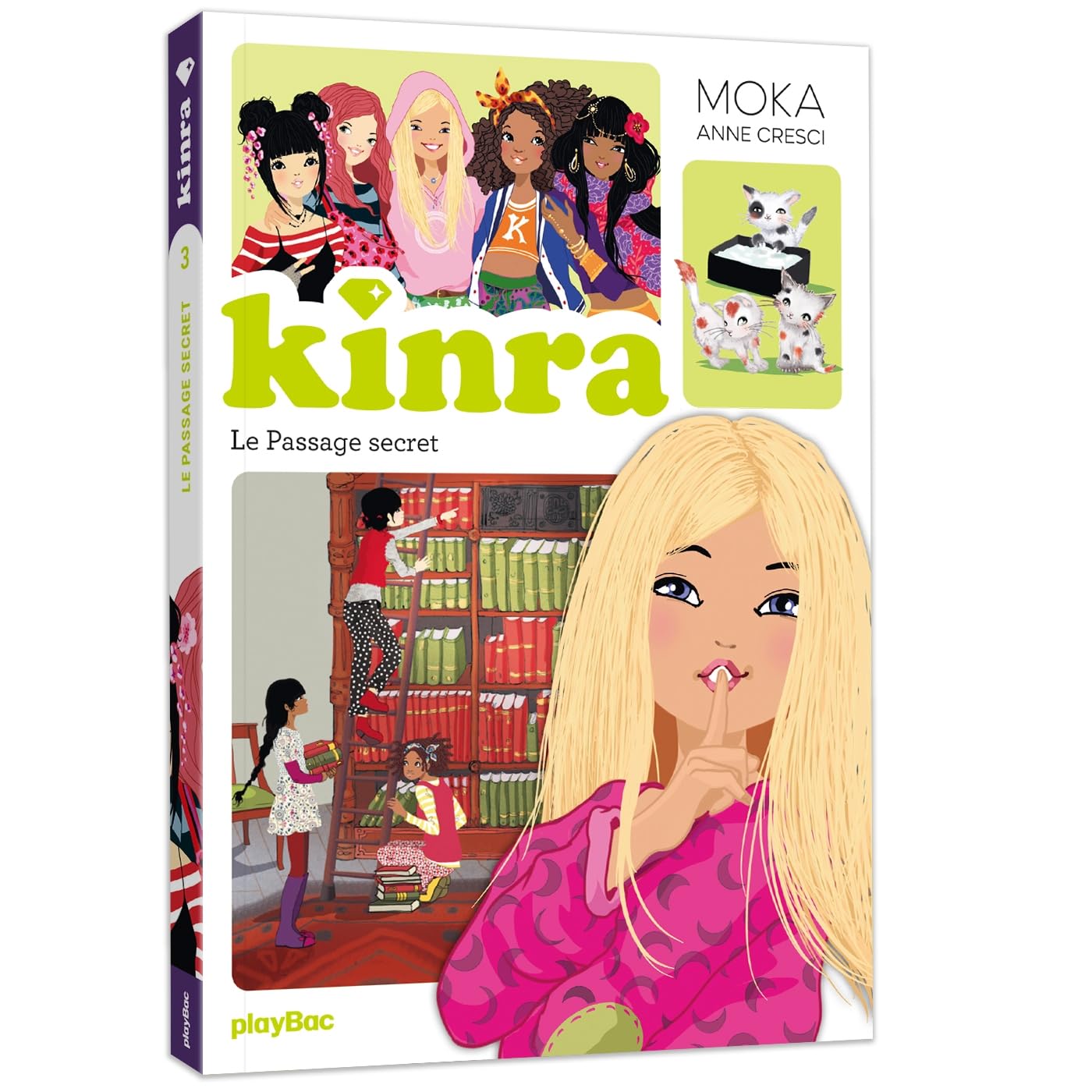 Kinra girls - le tresor des kinra - le passage secret - tome 3 nouvelle edition - Livre d'occasion