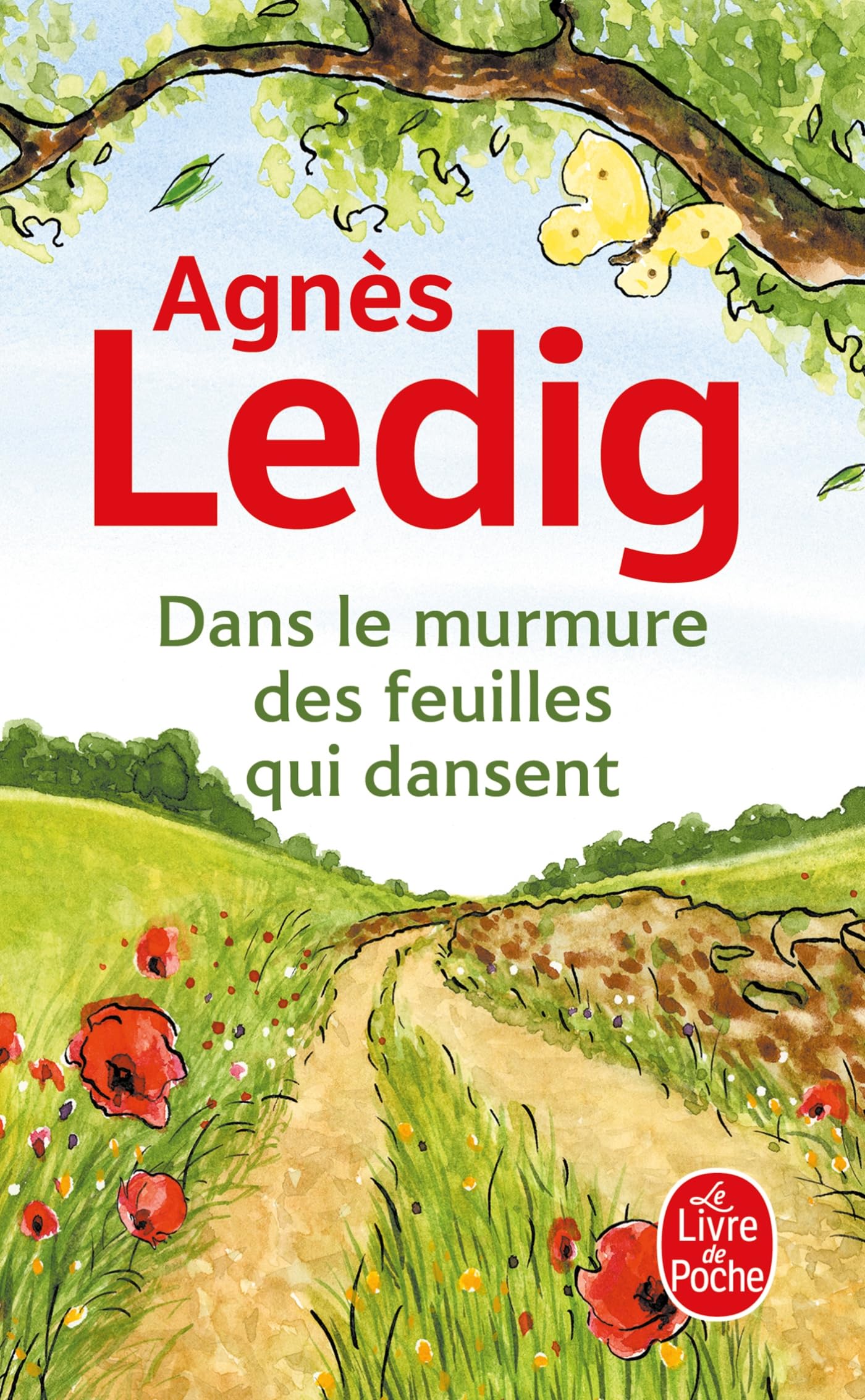 Dans le murmure des feuilles qui dansent - Livre d'occasion