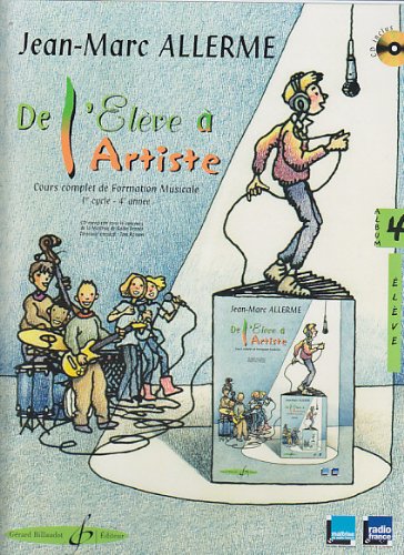 De l'eleve a l'artiste volume 4 - livre de l'eleve - Livre d'occasion