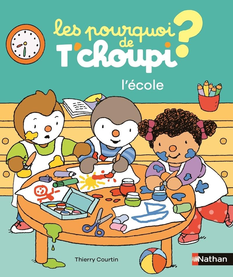 Les pourquoi de t'choupi - l'ecole - Livre d'occasion