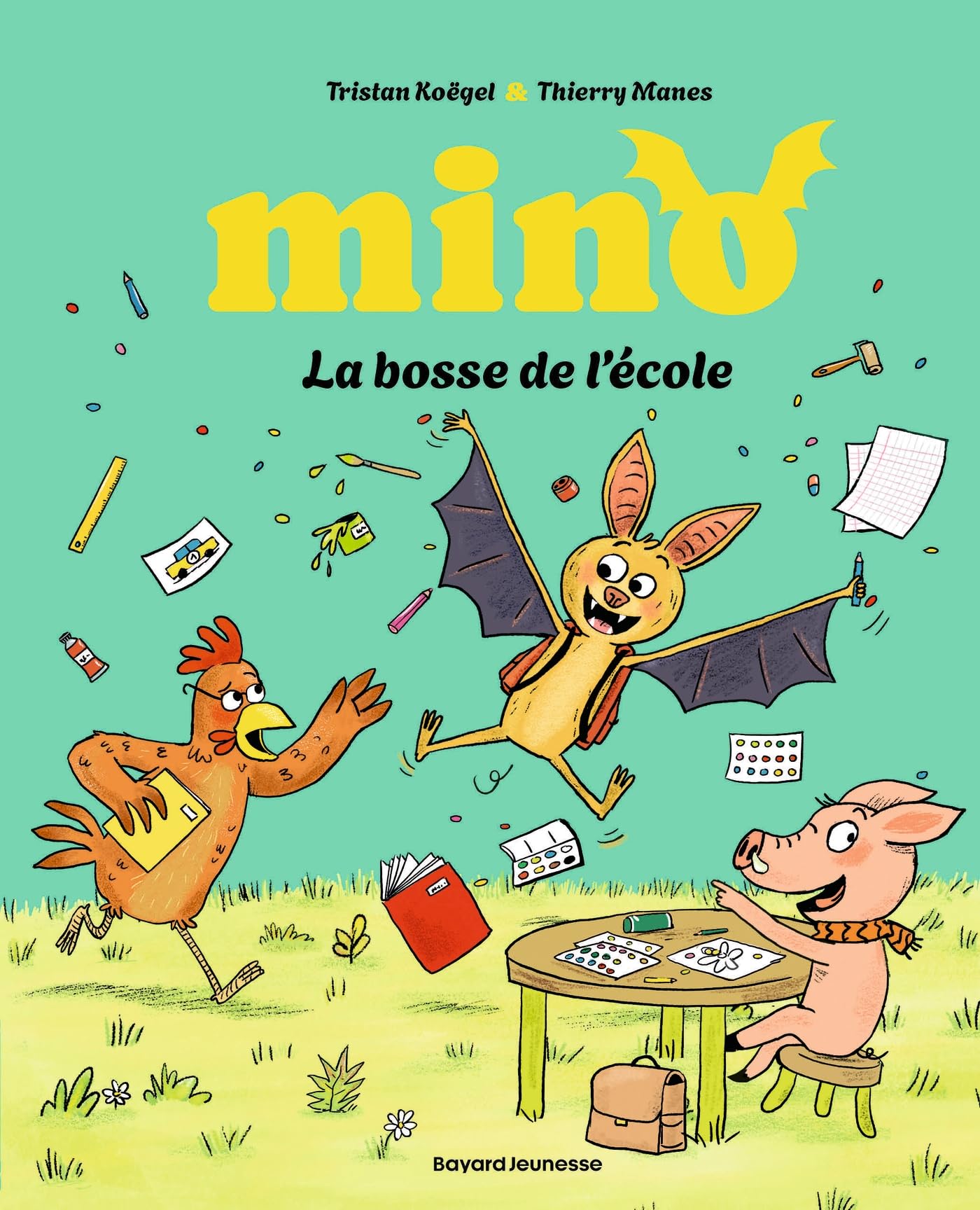 Mino la chauve souris - La bosse de l'école - Livre d'occasion