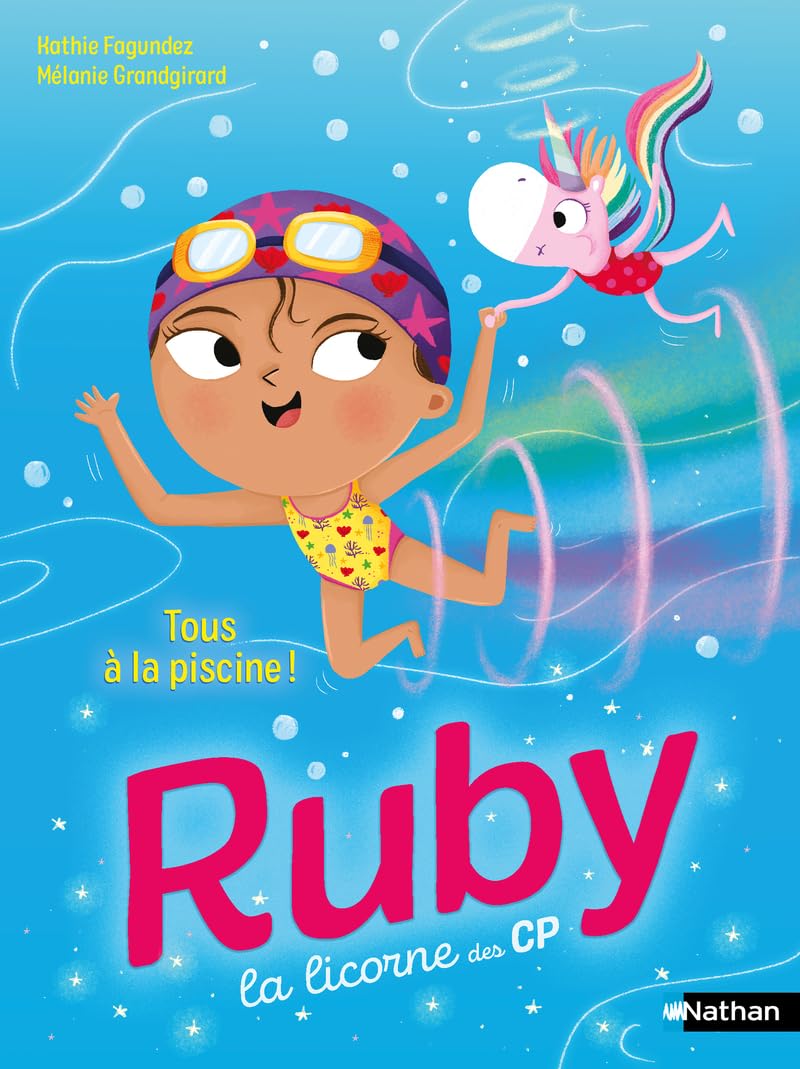 Ruby la licorne des CP - Tous à la piscine ! Dès 6 ans - Livre d'occasion