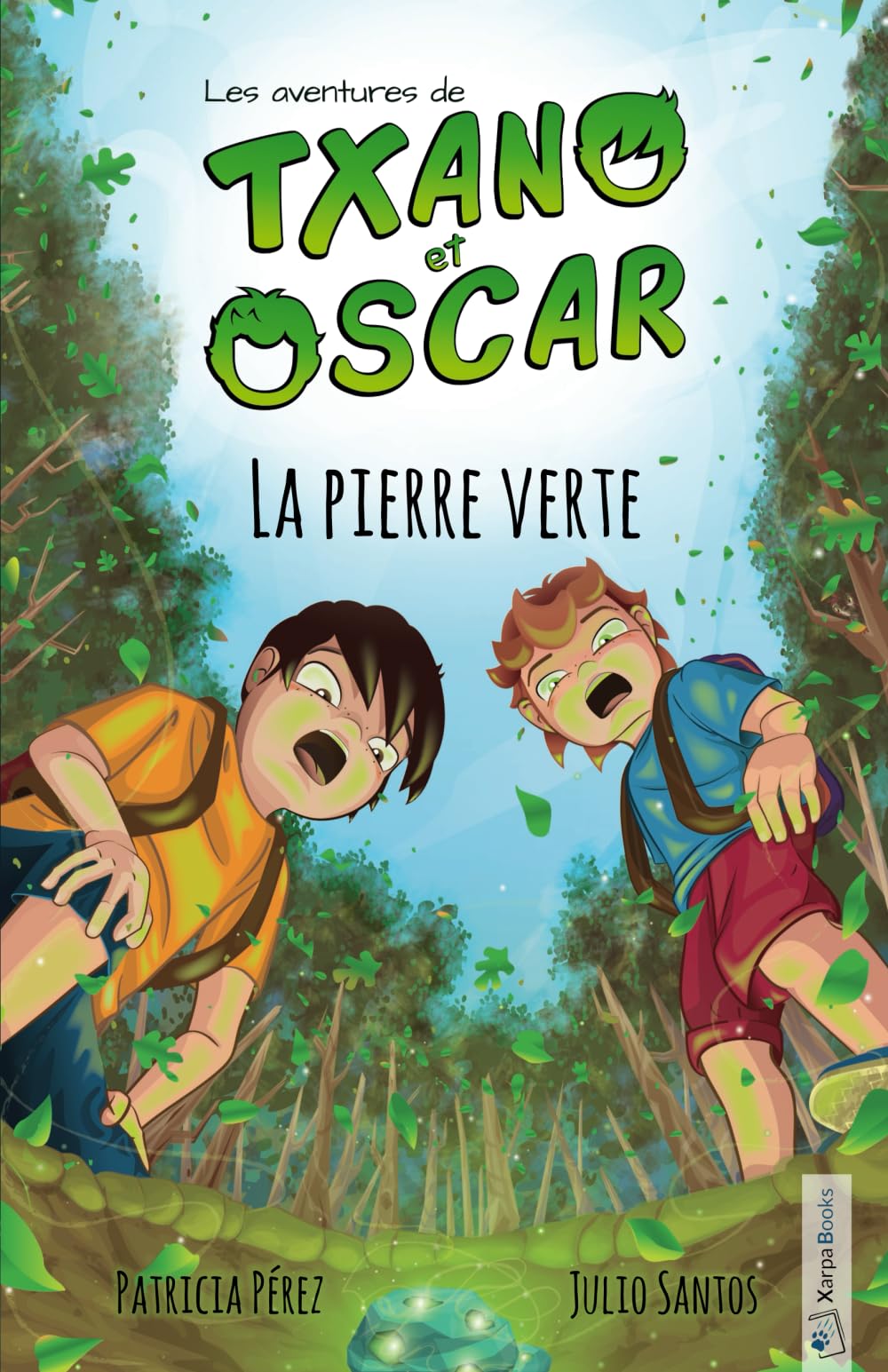 Txano et Oscar 1 - La pierre verte: Livres d'aventures et de mystères pour enfants curieux (7 - 12 ans) - Livre d'occasion