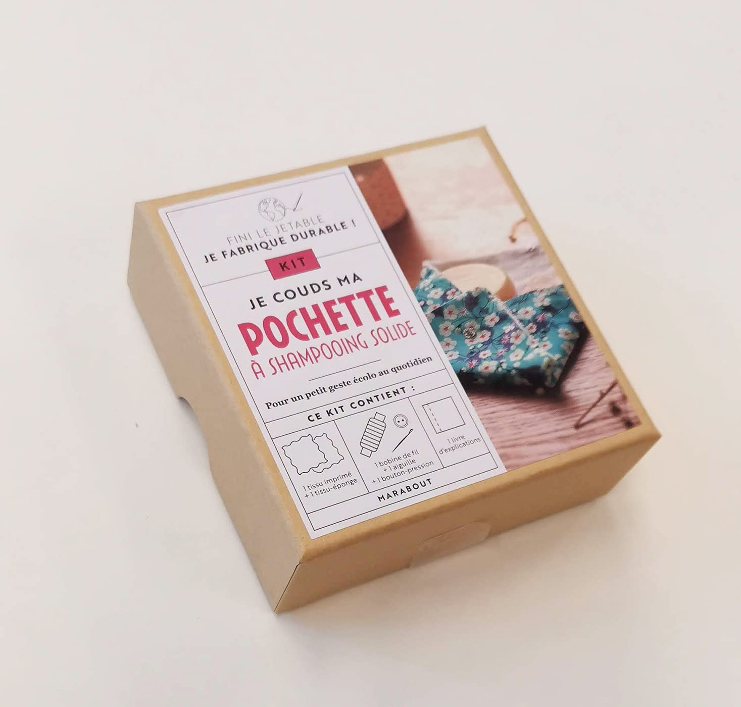 Kit je couds ma pochette à shampoing solide - Livre d'occasion
