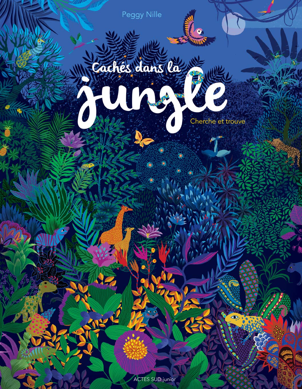 Cachés dans la jungle: Cherche et trouve - Livre d'occasion