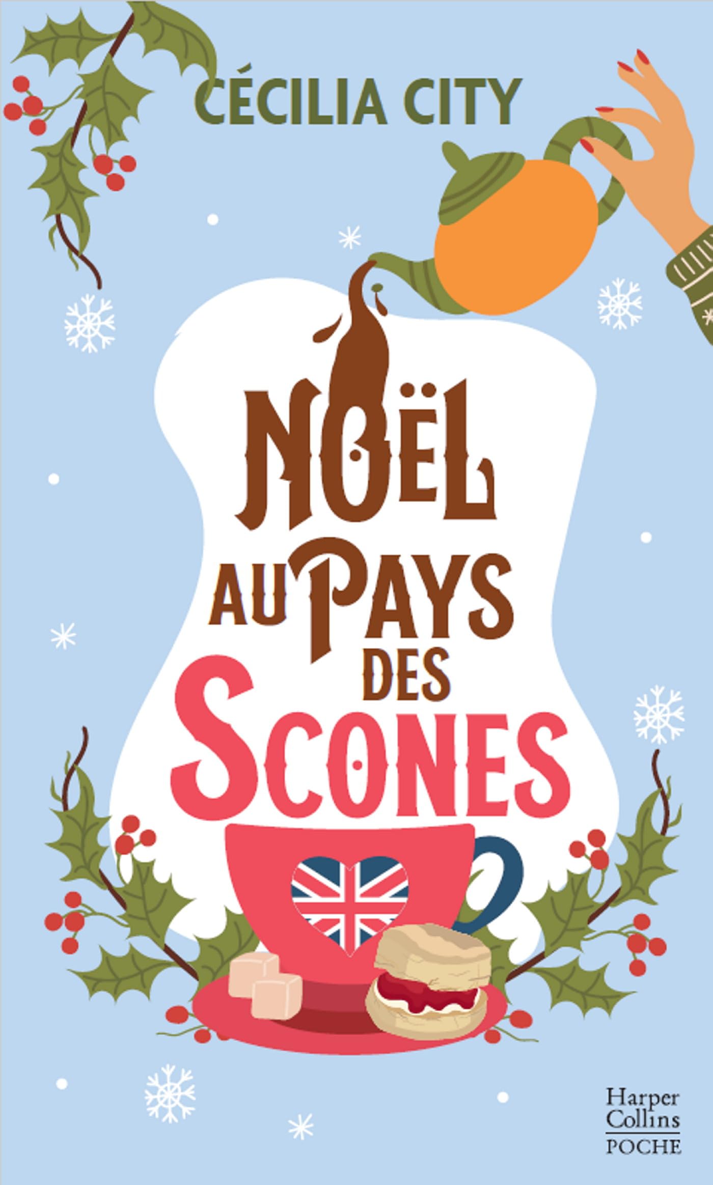 Noel au pays des scones - une romance de noel en edition collector avec dorures pour les fetes de fi - Livre d'occasion