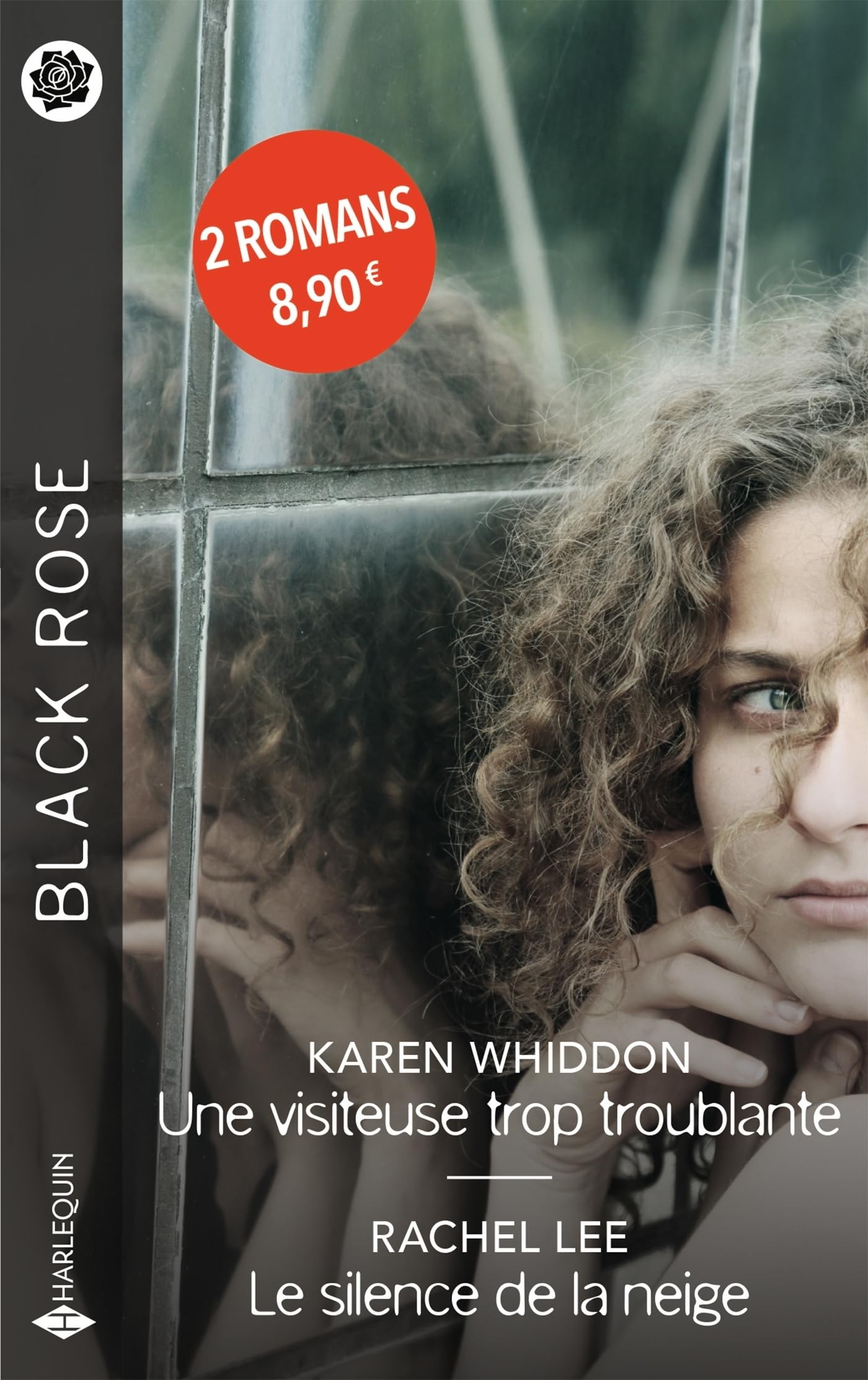 Une visiteuse trop troublante - Le silence de la neige - Livre d'occasion
