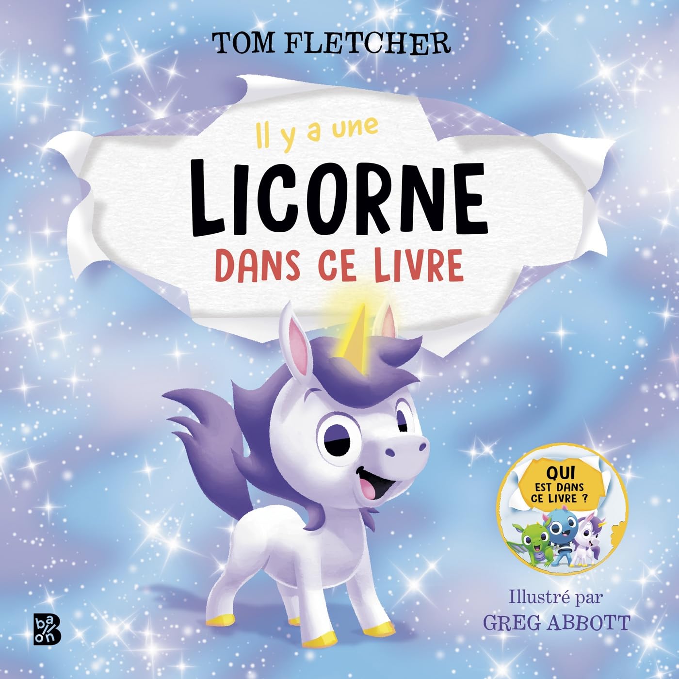 IL Y A UNE LICORNE DANS CE LIVRE - Livre d'occasion