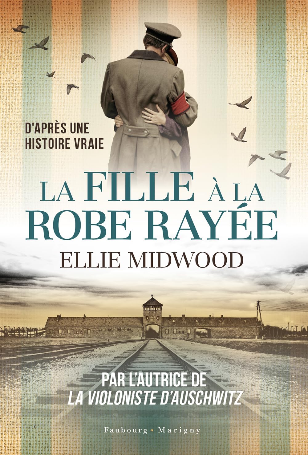 La fille a la robe rayee - Livre d'occasion