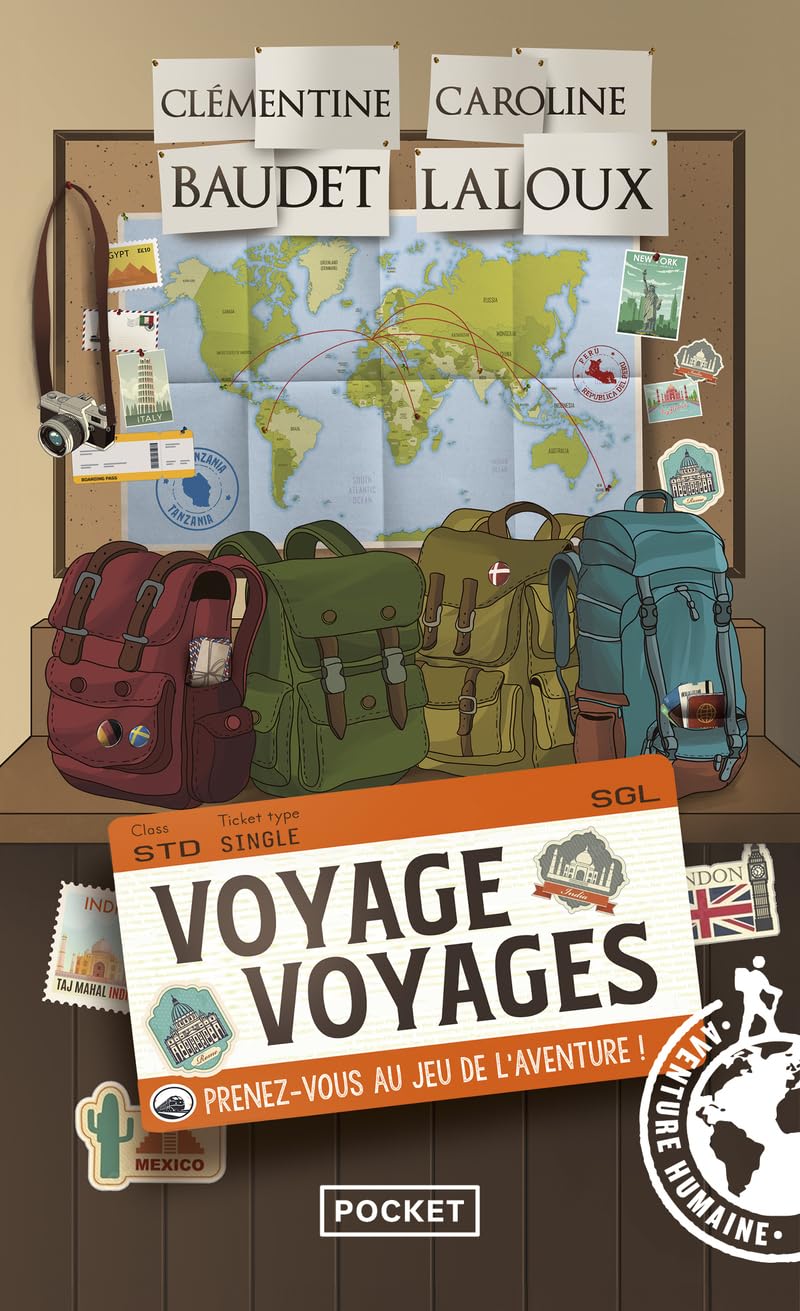 VOYAGE VOYAGES - PRENEZ-VOUS AU JEU DE L'AVENTURE ! - Livre d'occasion