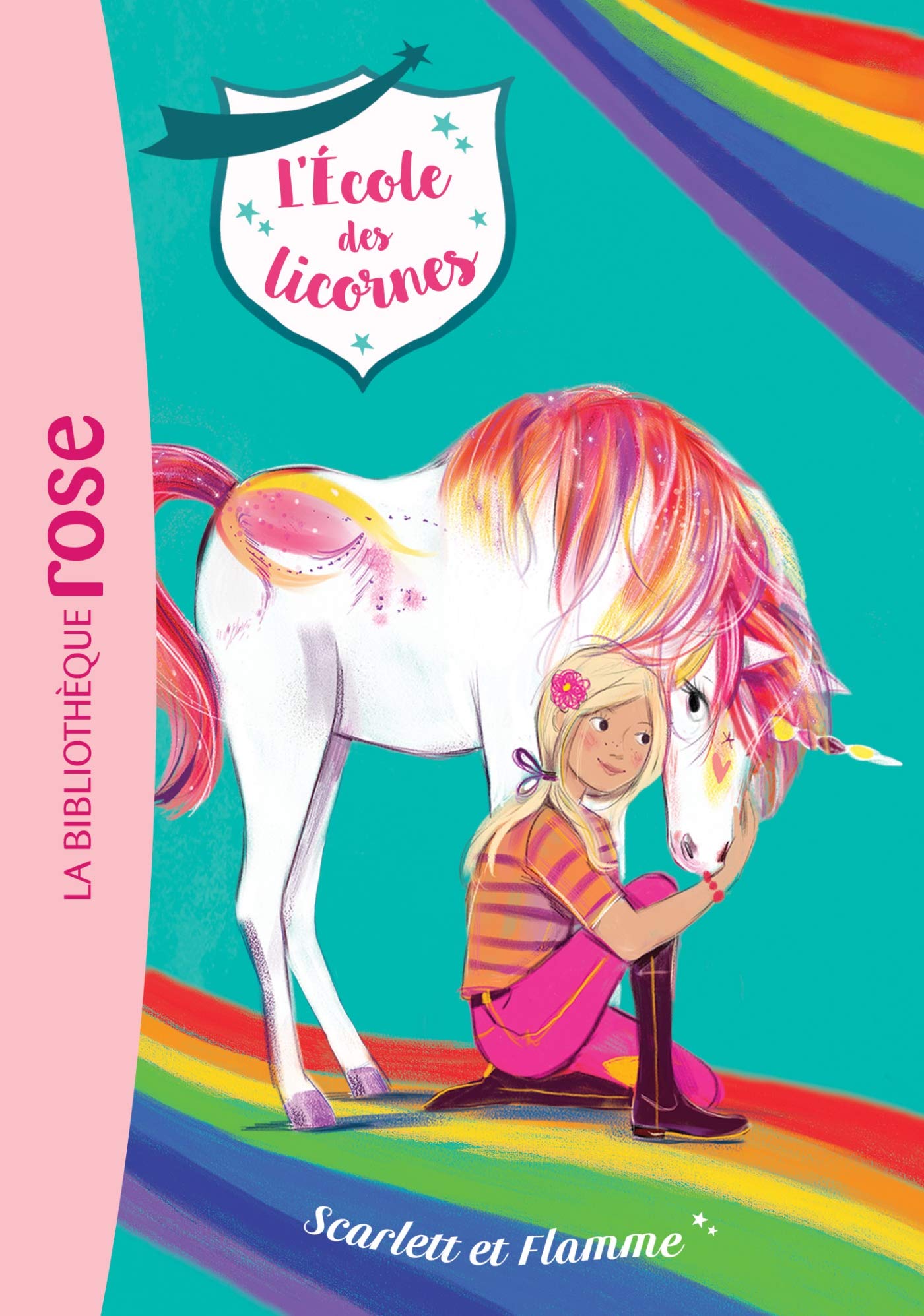 L'Ecole des Licornes, Tome 02 - Scarlett et Flamme - Livre d'occasion