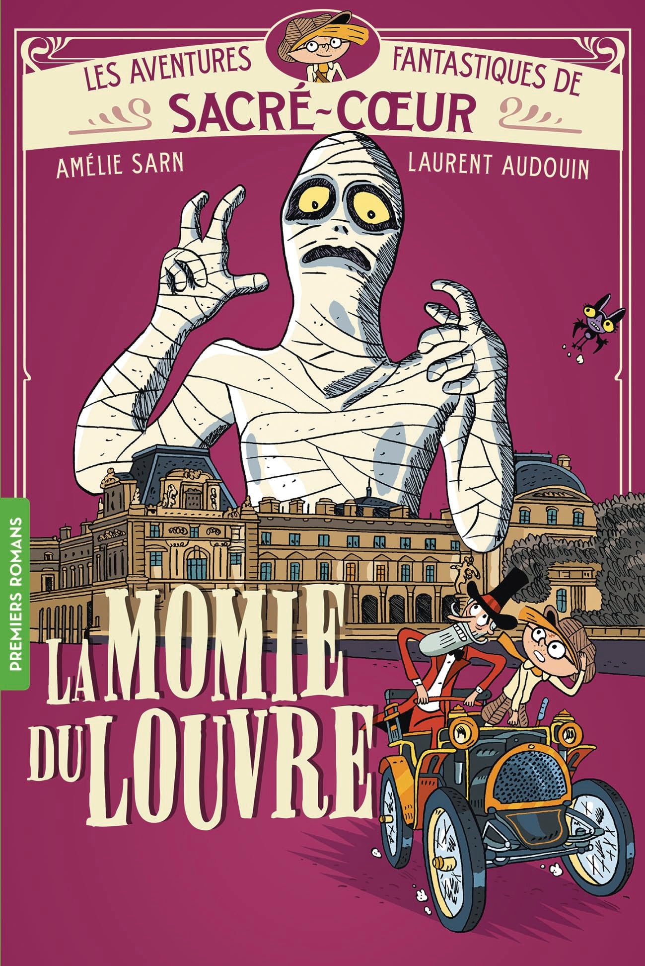 LES AVENTURES FANTASTIQUES DE SACRE-COEUR - T03 - LA MOMIE DU LOUVRE - Livre d'occasion