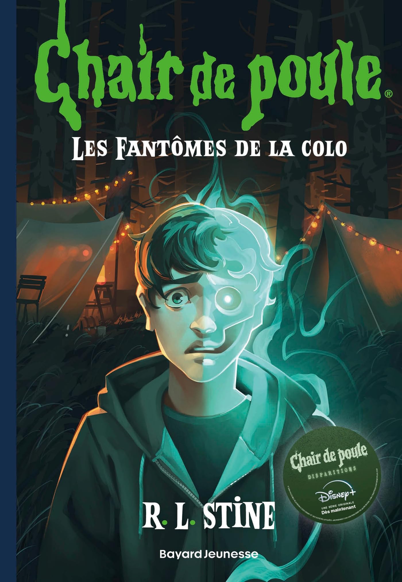Chair de poule , tome 20 - les fantomes de la colo - Livre d'occasion