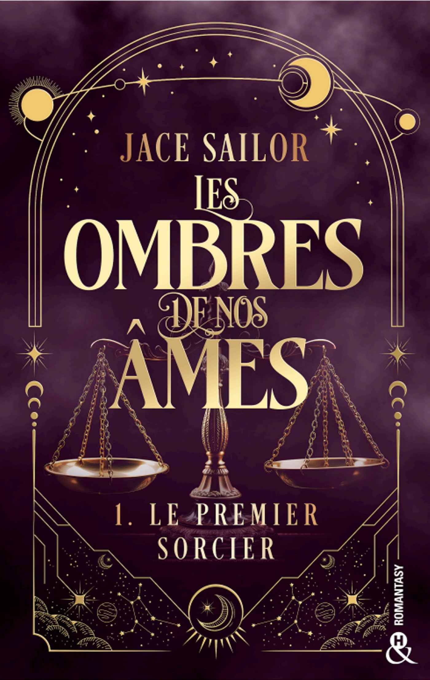 Les ombres de nos ames - le premier sorcier (tome 1) - une urban romantasy a la fois sombre et sensu - Livre d'occasion