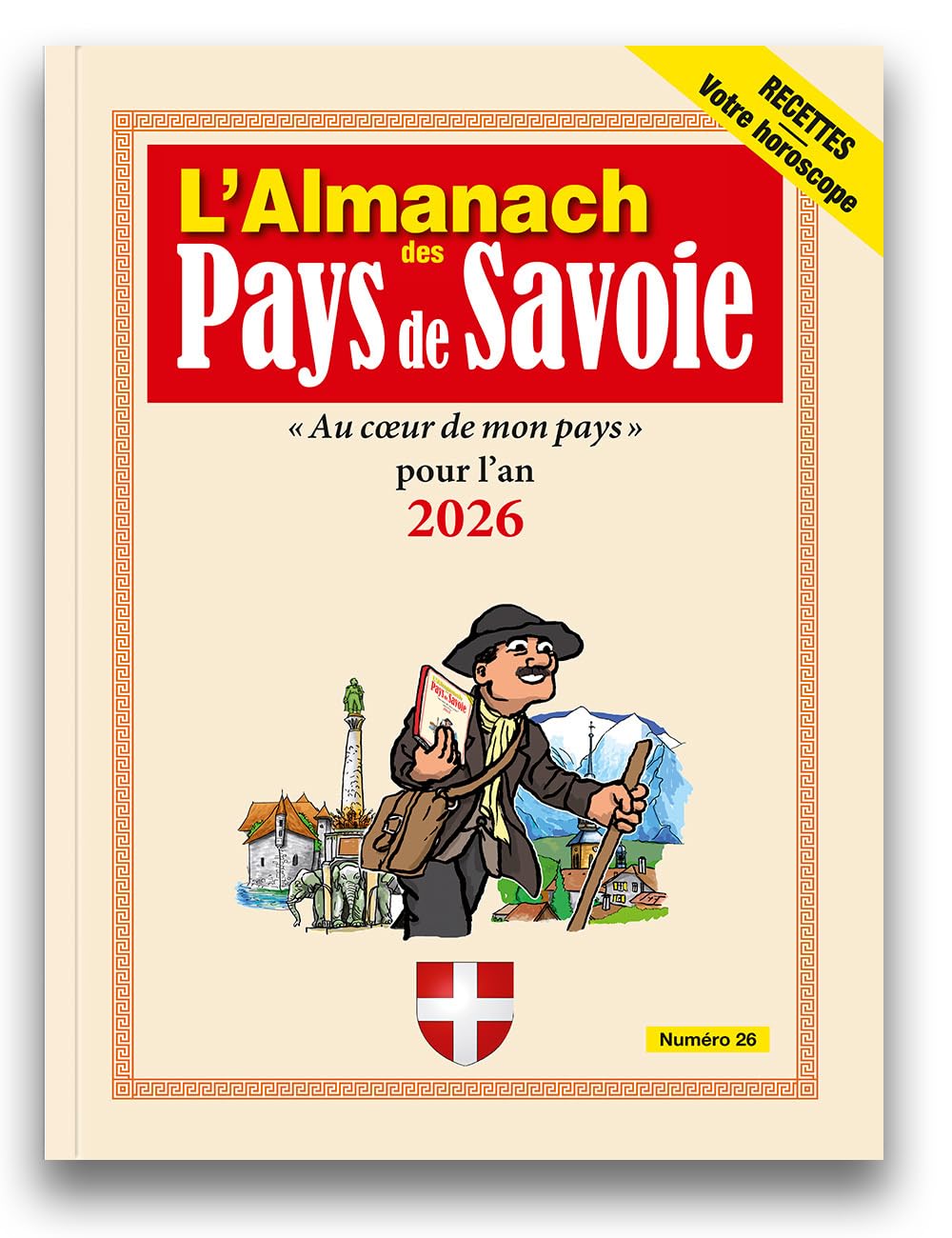 Almanach des pays de Savoie 2026 - Livre d'occasion