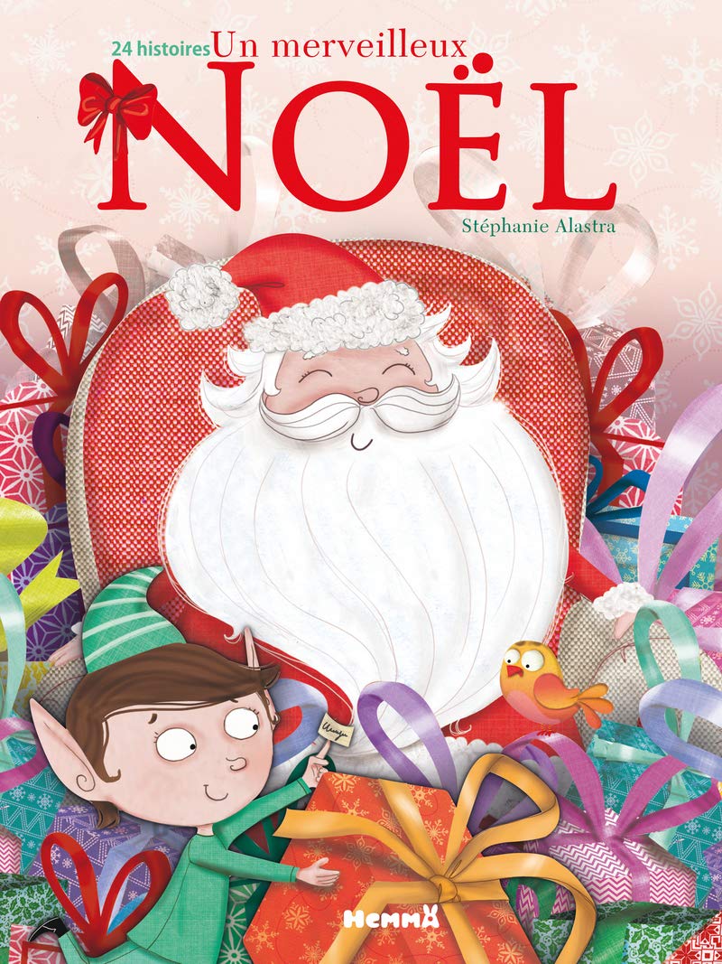 Un merveilleux Noël - 24 histoires (Père Noël avec lutin) - Livre d'occasion