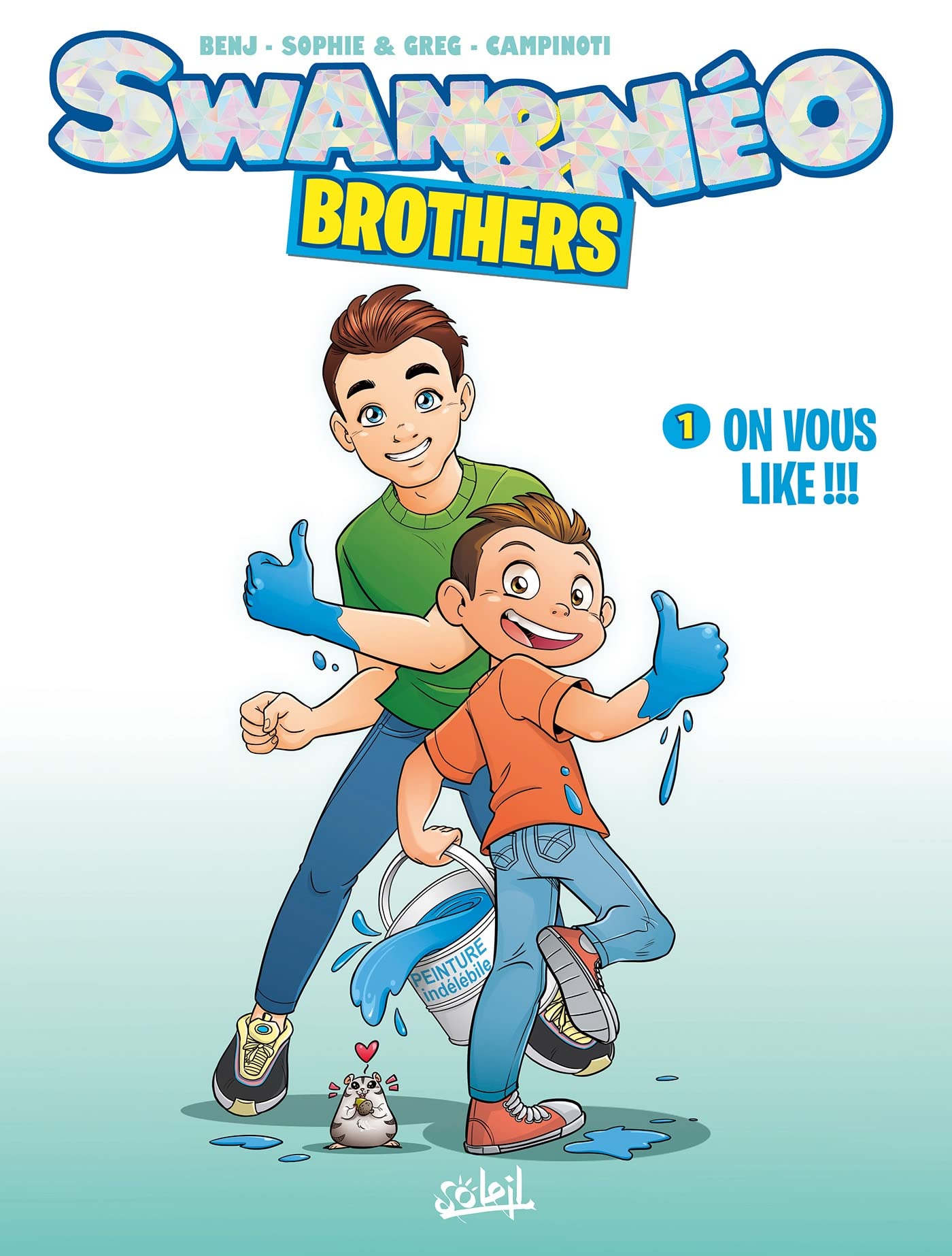 Swan et Néo - Brothers T01: On vous like ! - Livre d'occasion