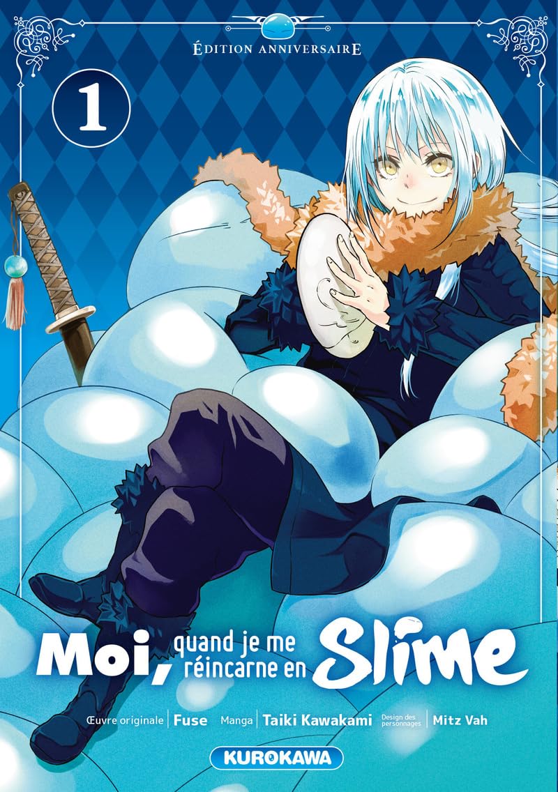 Moi, quand je me réincarne en Slime - tome 1 - Edition 20 ans - Livre d'occasion