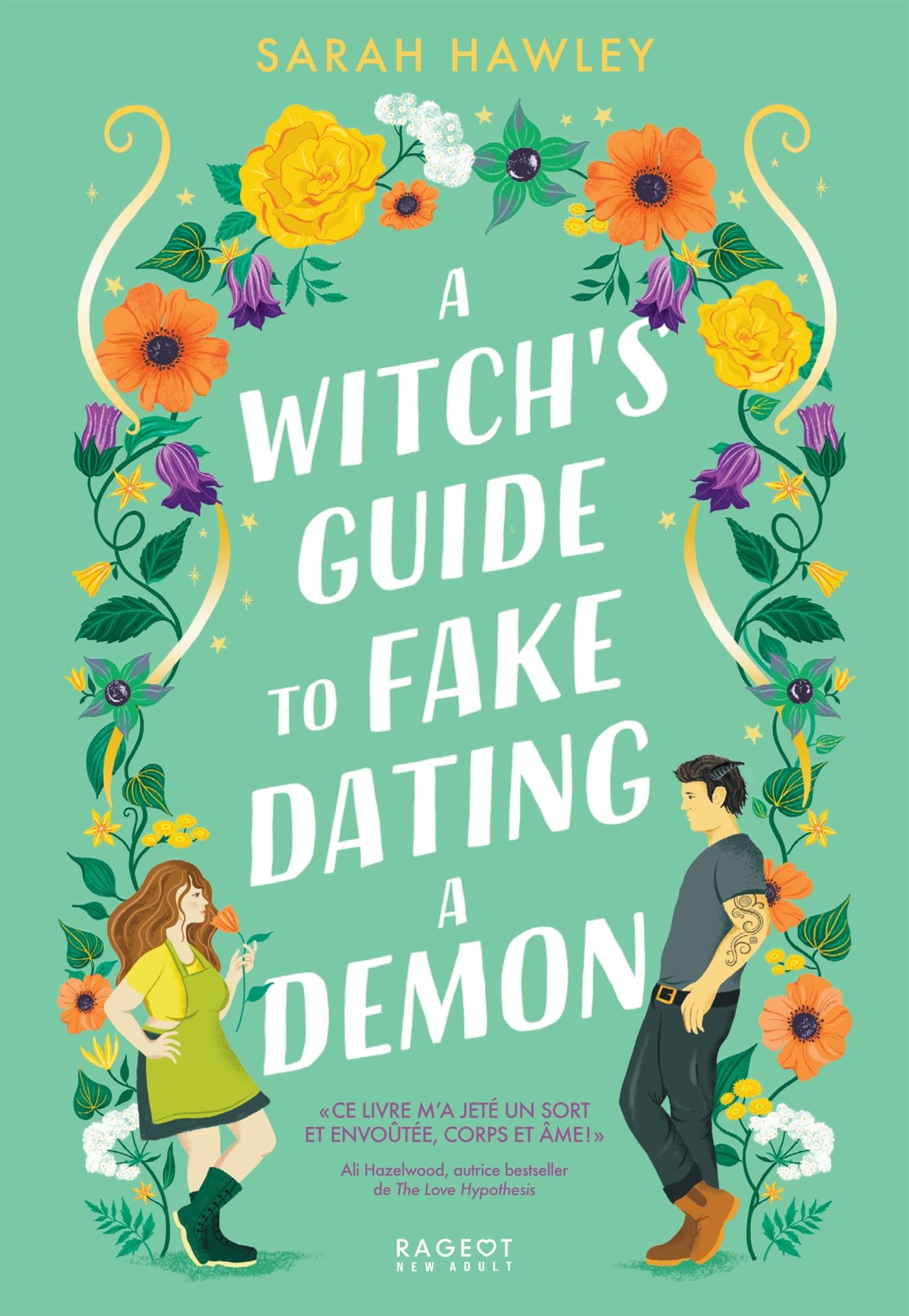 A Witch's Guide to fake dating a demon - Livre d'occasion