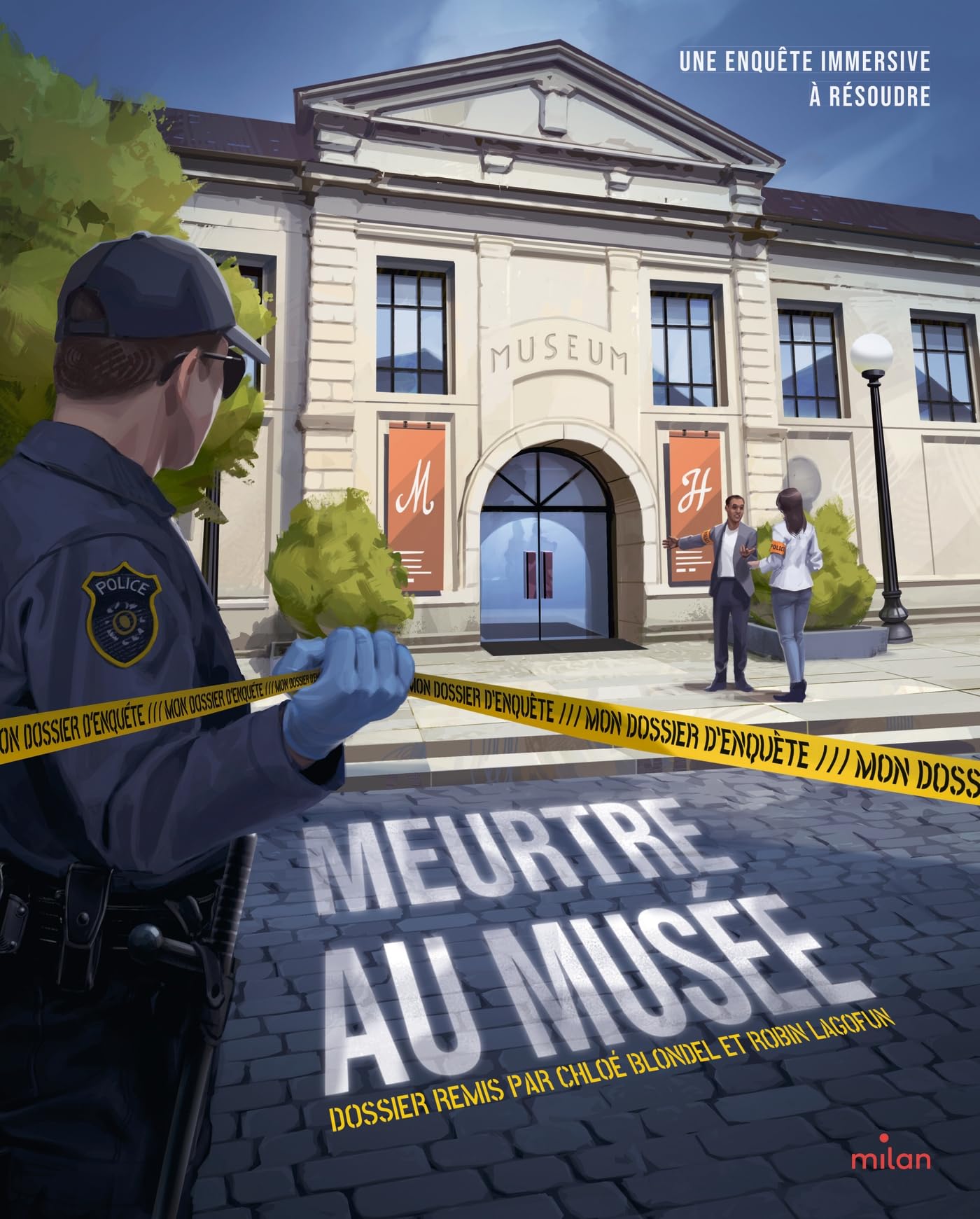 Mon dossier d'enquete - meurtre au musee - Livre d'occasion