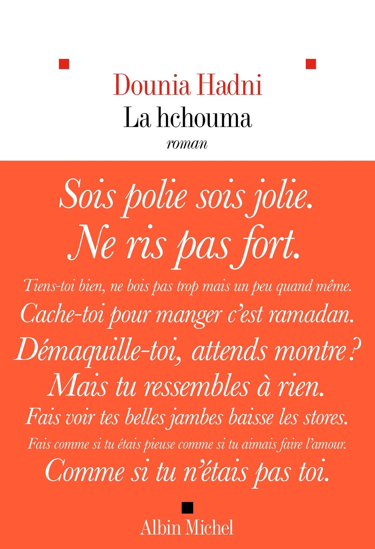 La Hchouma - Livre d'occasion