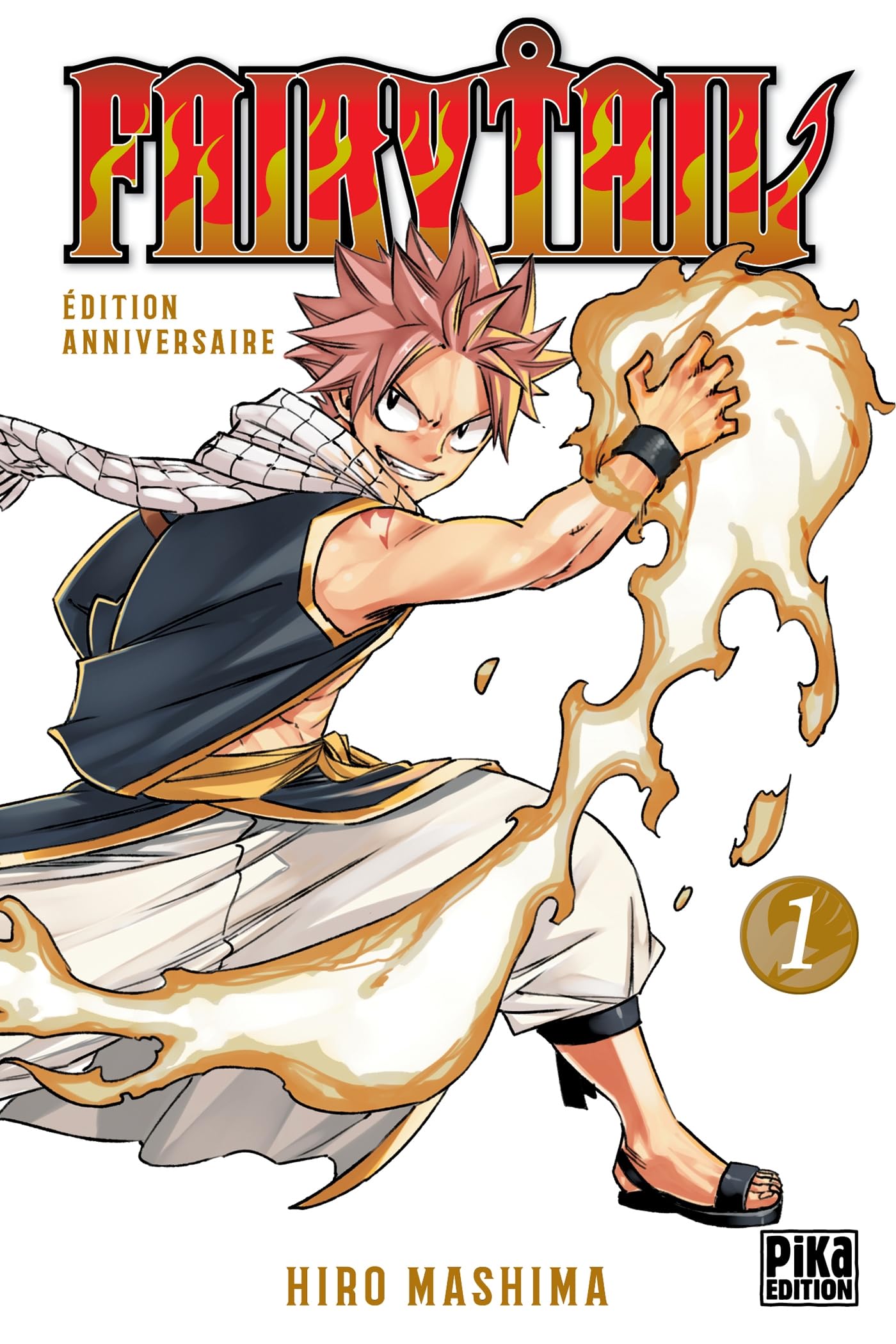 Fairy tail t01 - edition anniversaire - Livre d'occasion