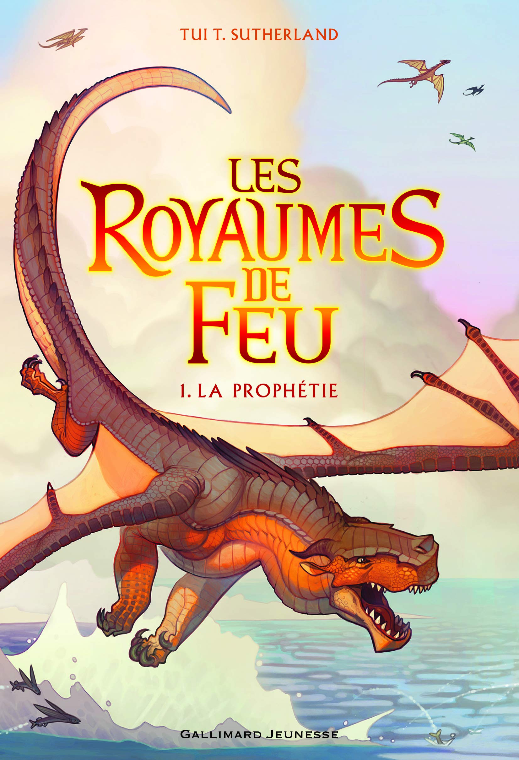 LES ROYAUMES DE FEU 1. LA PROPHETIE - Livre d'occasion