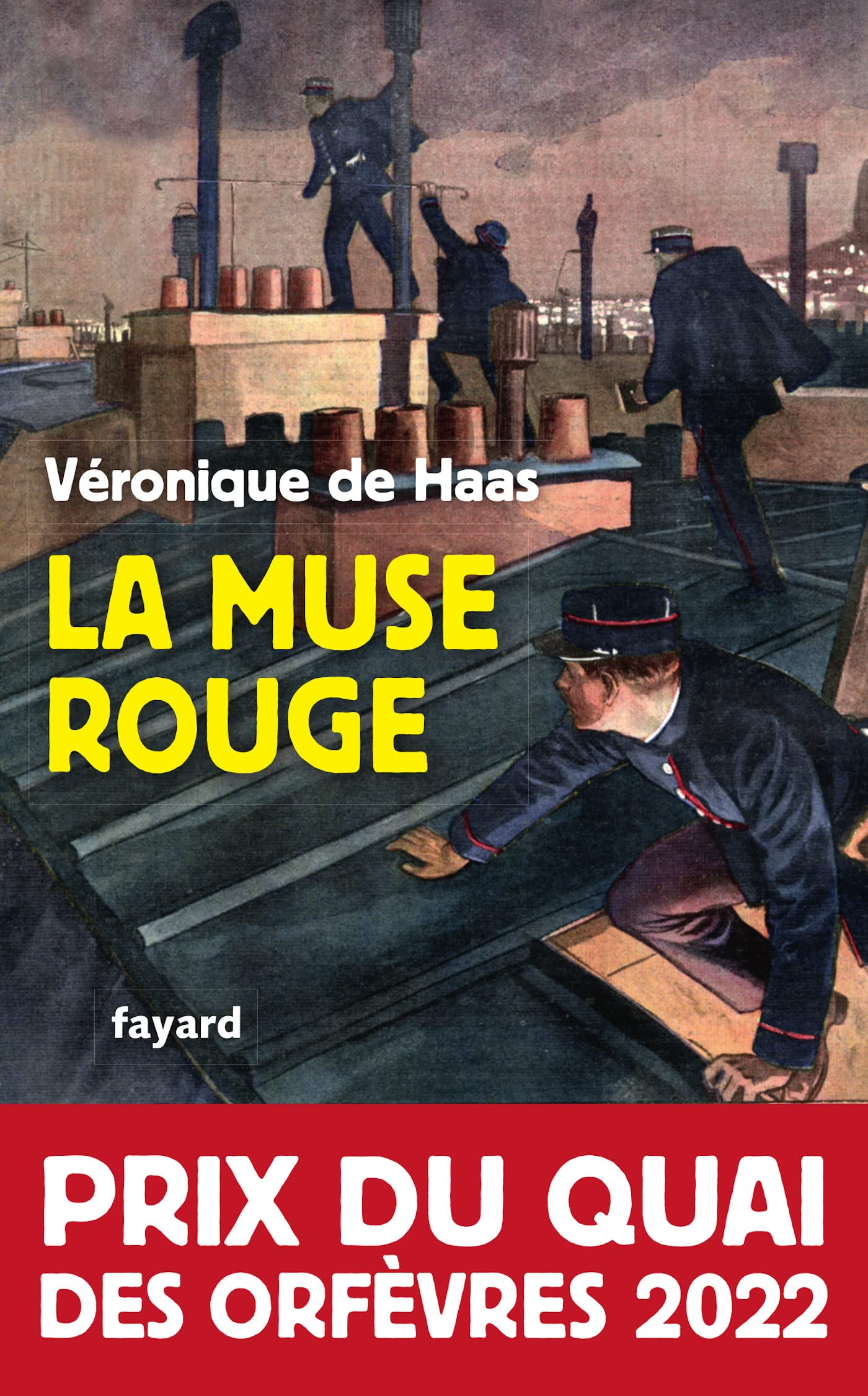 La Muse Rouge - Prix du Quai des Orfèvres 2022 - Livre d'occasion